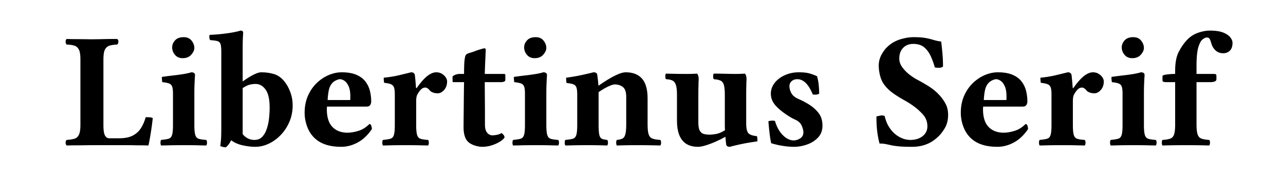 Libertinus Serif