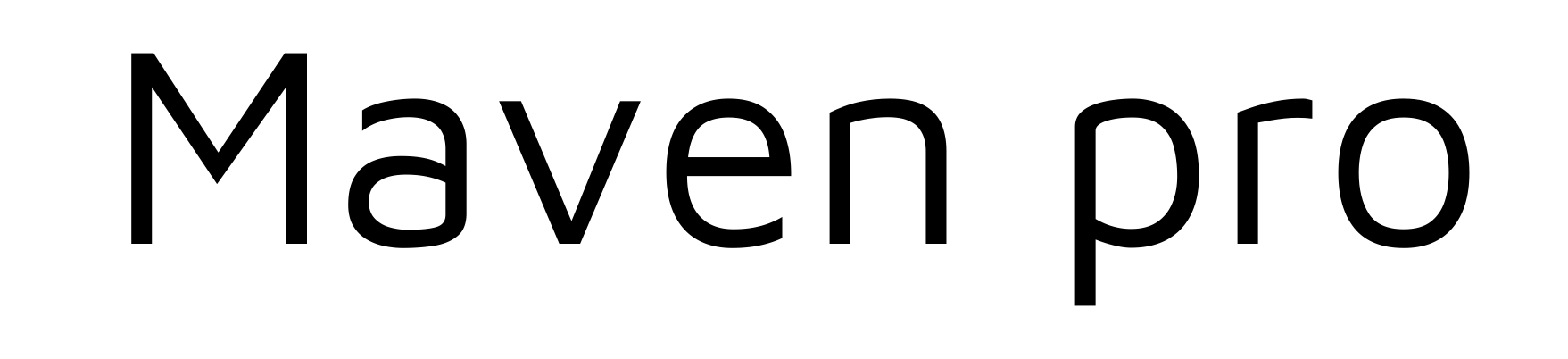 Maven pro