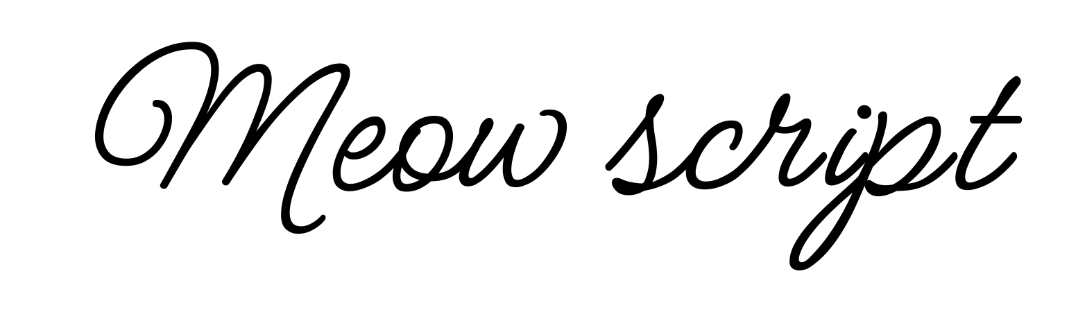 Meow script