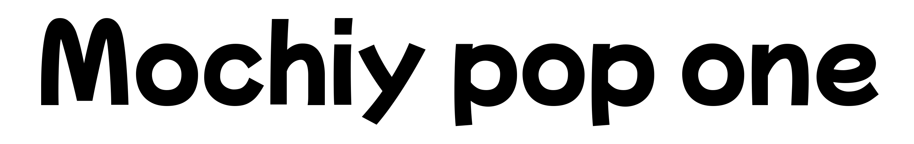 Mochiy pop one