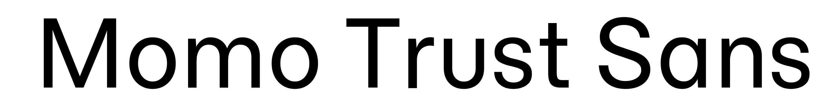 Momo Trust Sans