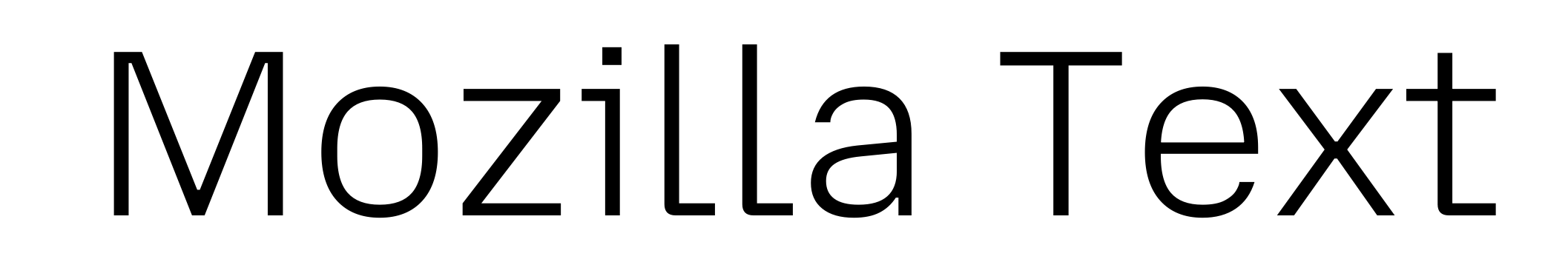 Mozilla Text