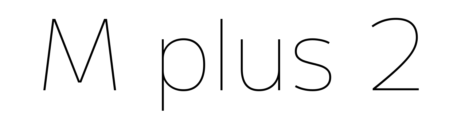 M plus 2
