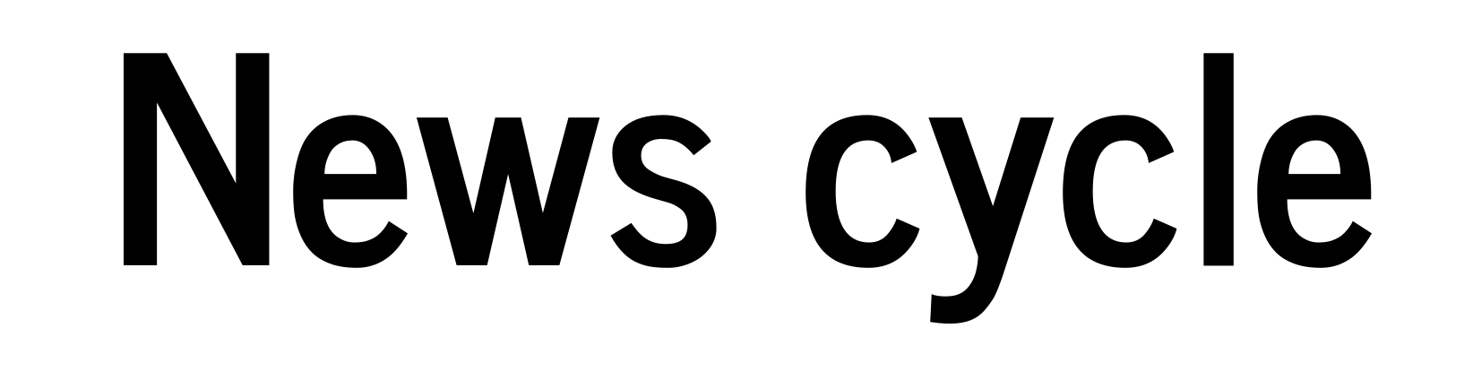 News cycle