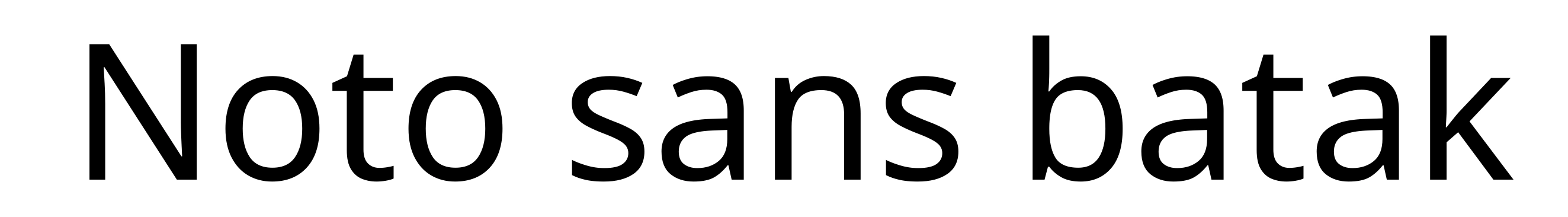 Noto sans batak