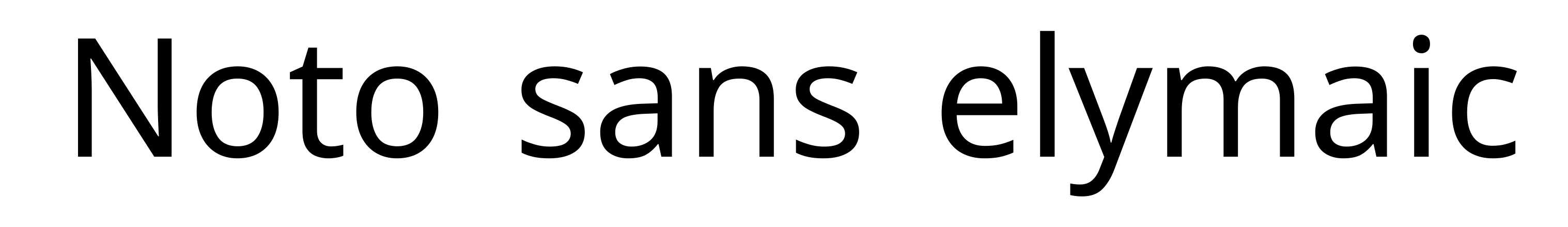 Noto sans elymaic