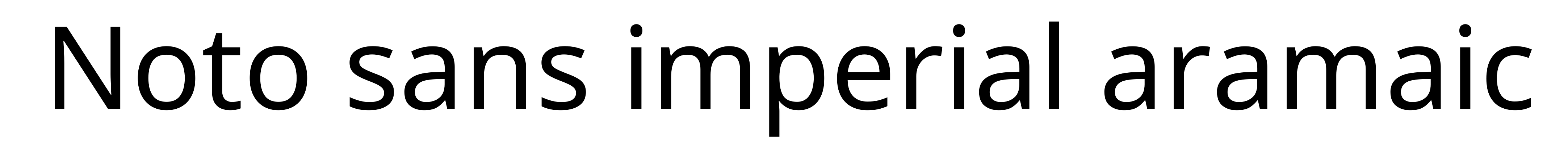 Noto sans imperial aramaic
