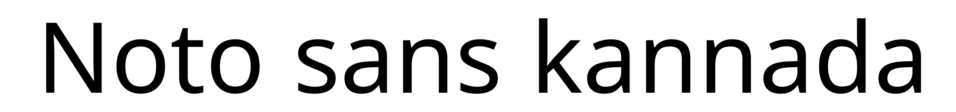 Noto sans kannada