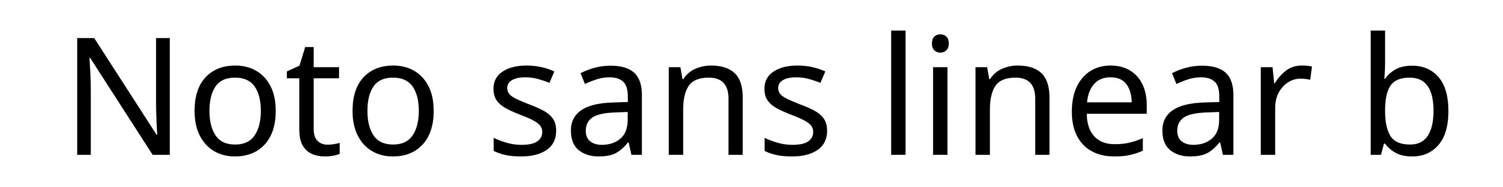 Noto sans linear b