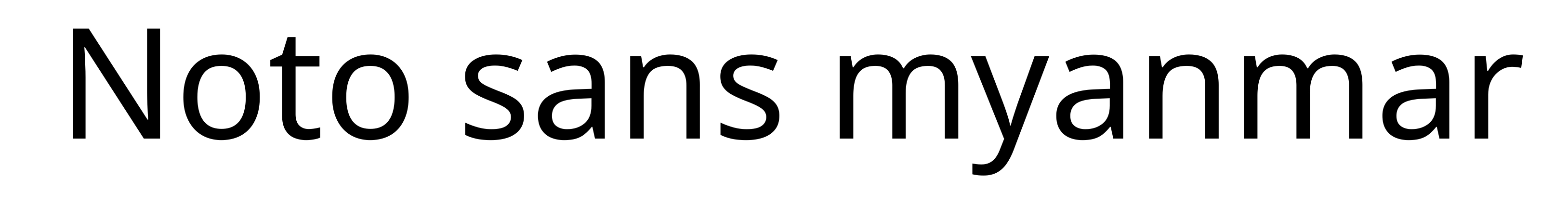 Noto sans myanmar