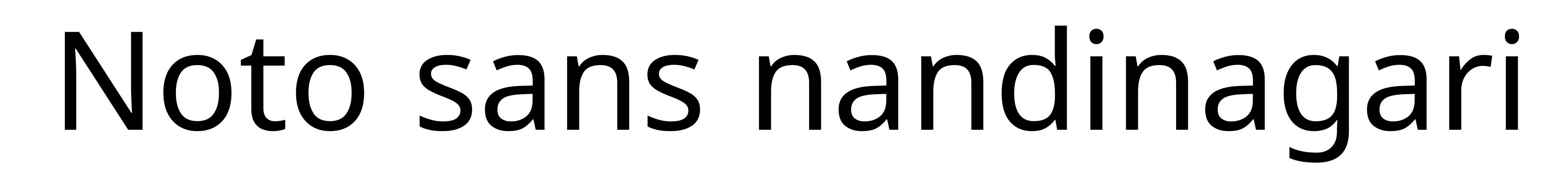 Noto sans nandinagari