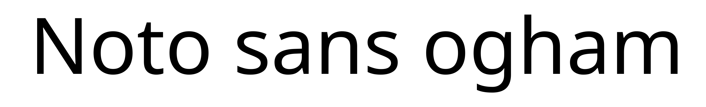 Noto sans ogham