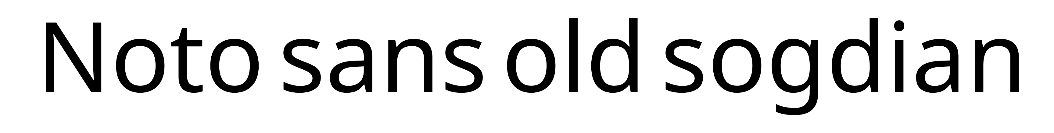 Noto sans old sogdian