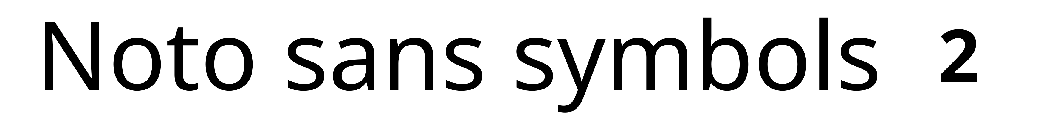 Noto sans symbols 2
