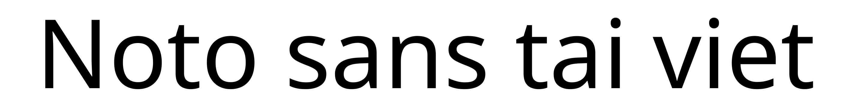 Noto sans tai viet