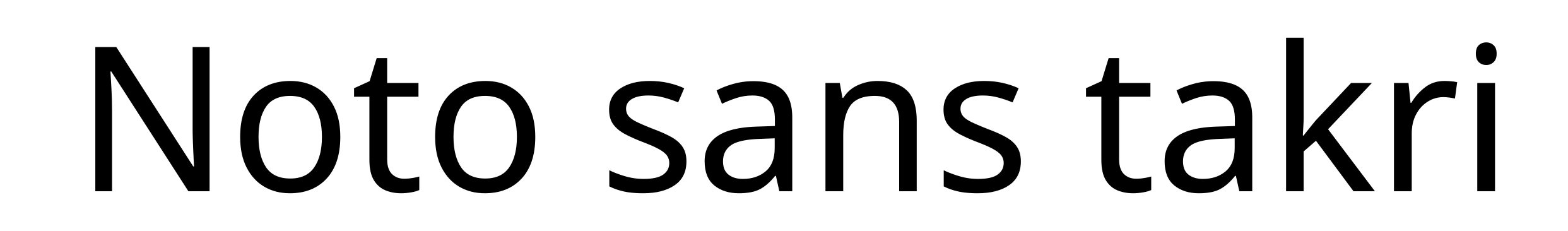 Noto sans takri