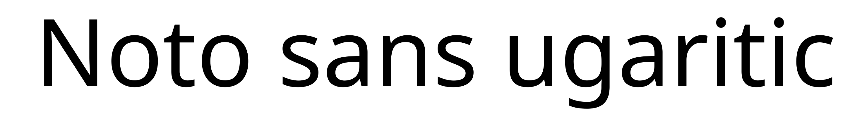 Noto sans ugaritic