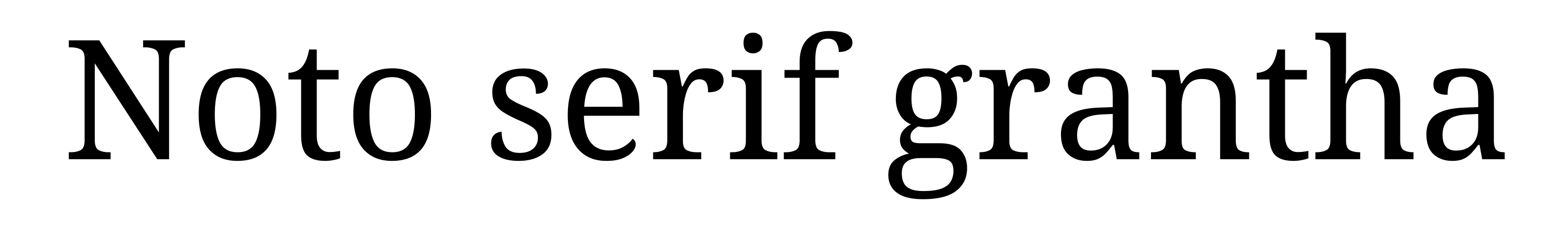Noto serif grantha
