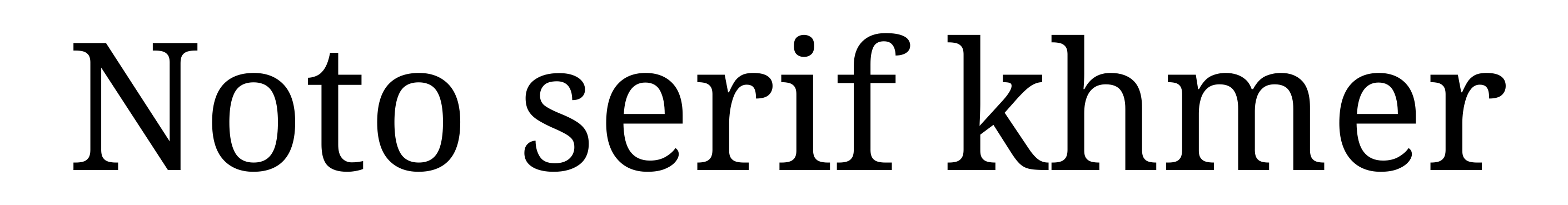 Noto serif khmer