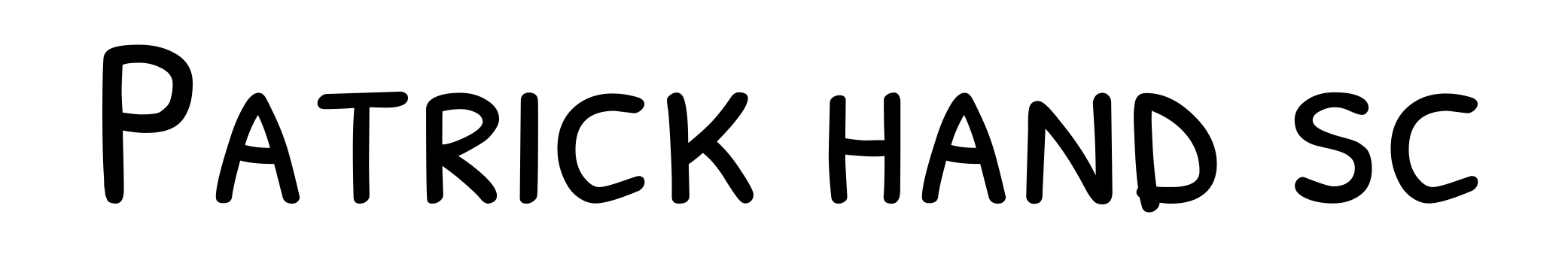 Patrick hand sc