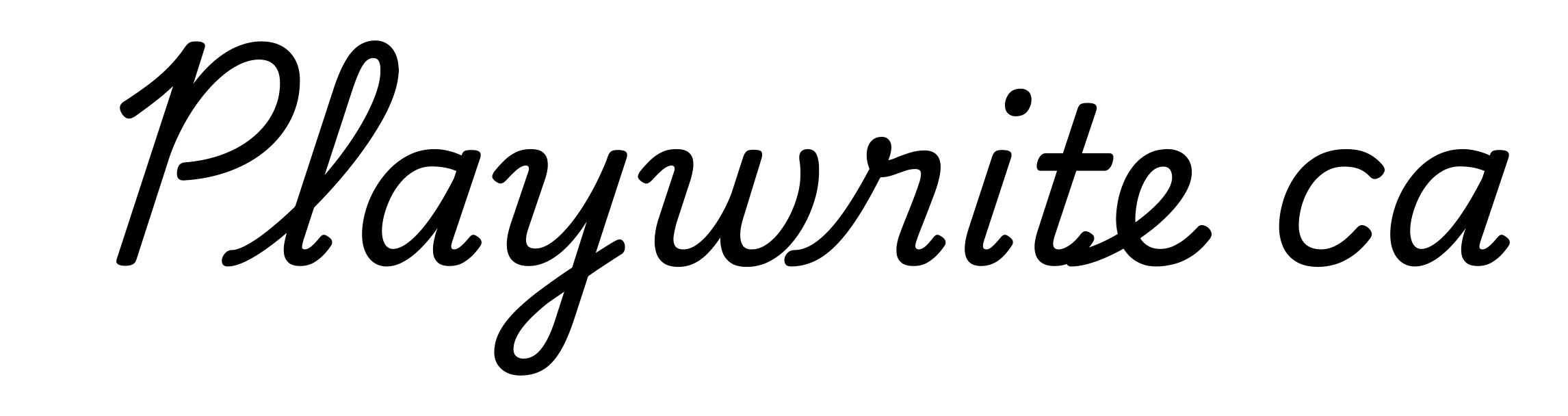 Playwrite ca