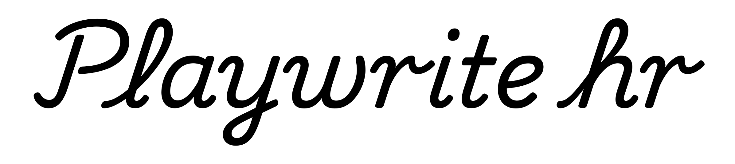 Playwrite hr