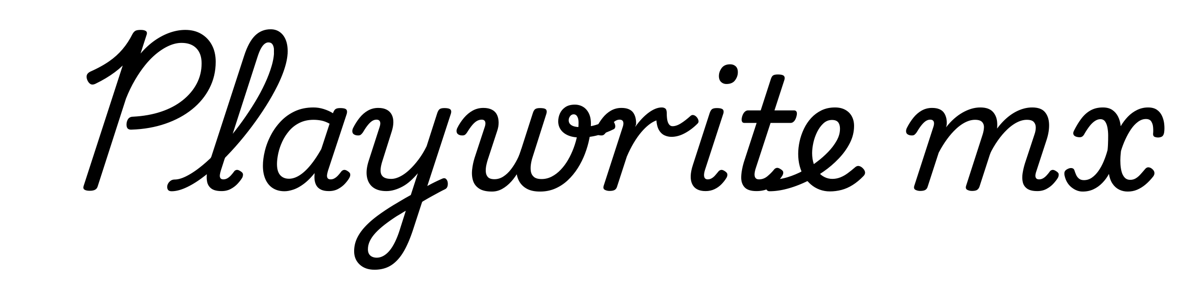 Playwrite mx