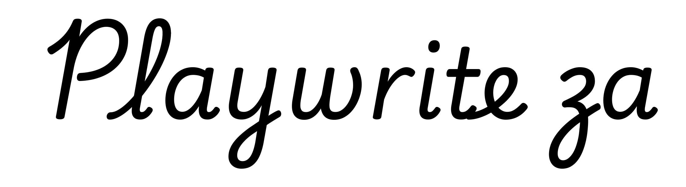 Playwrite za