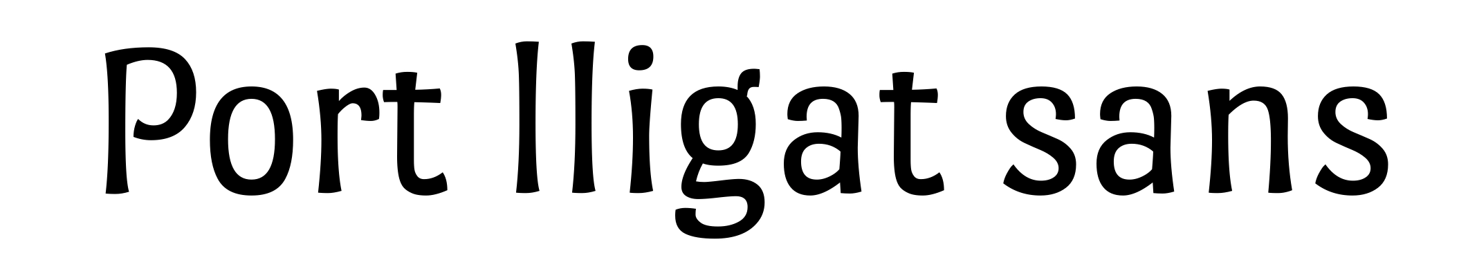 Port lligat sans