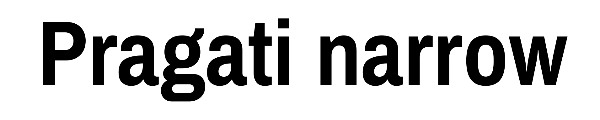 Pragati narrow