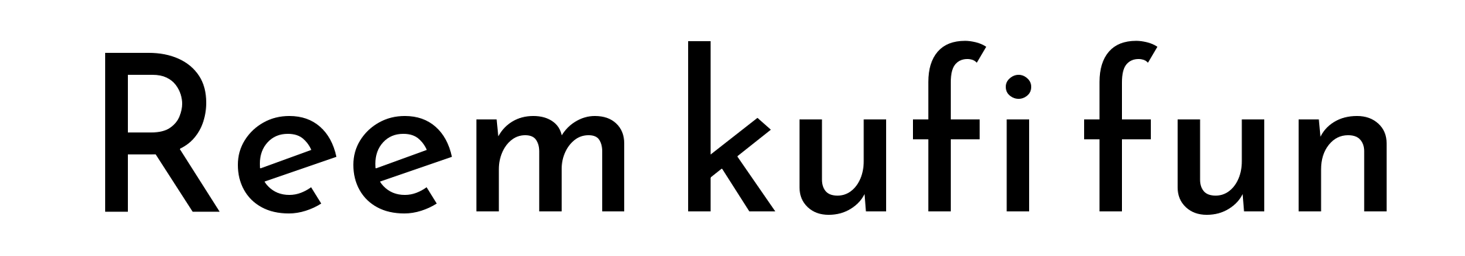 Reem kufi fun