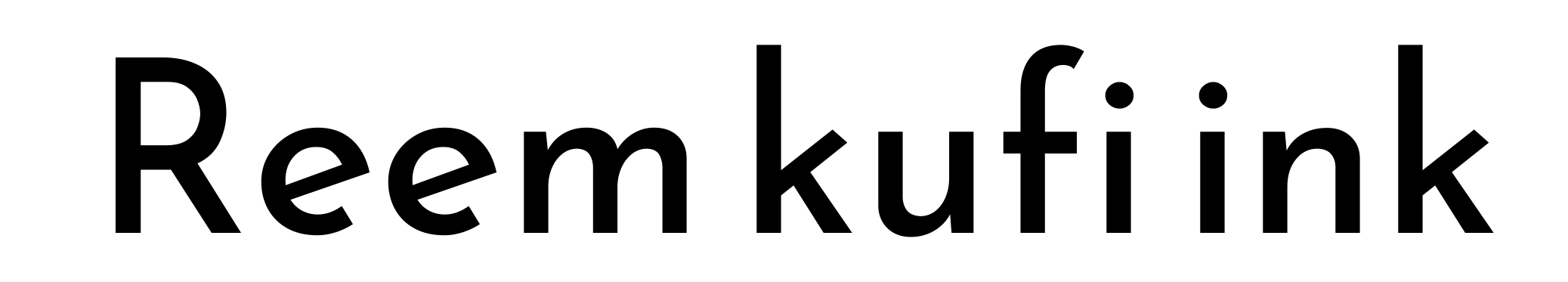 Reem kufi ink