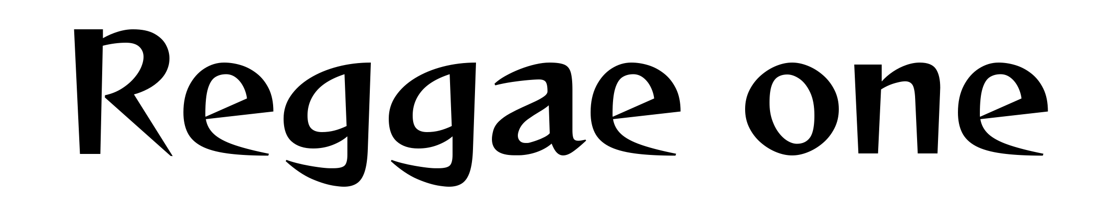 Reggae one