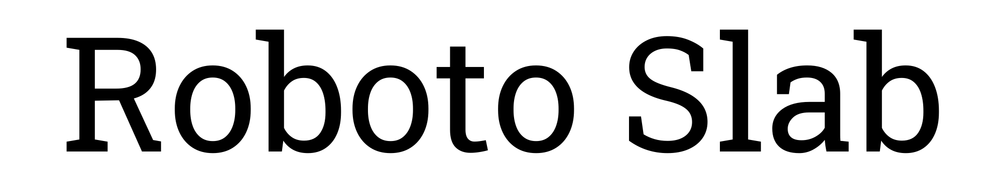 Roboto Slab