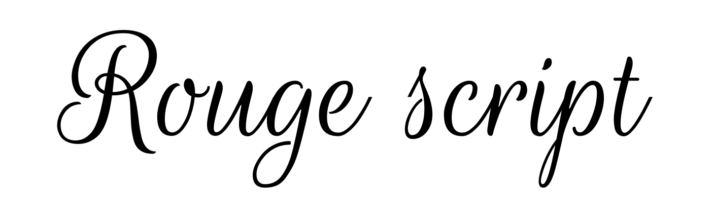 Rouge script