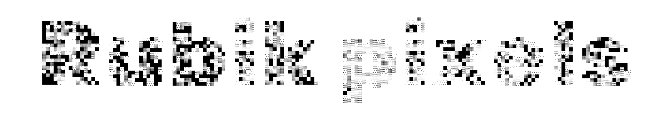 Rubik pixels