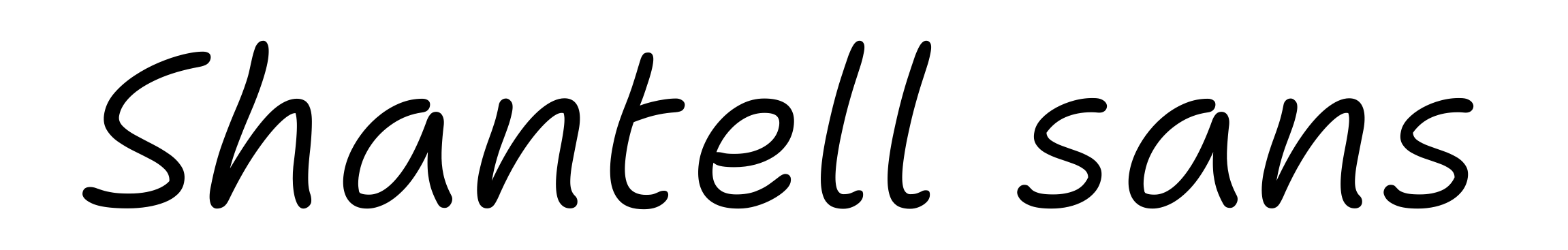 Shantell sans