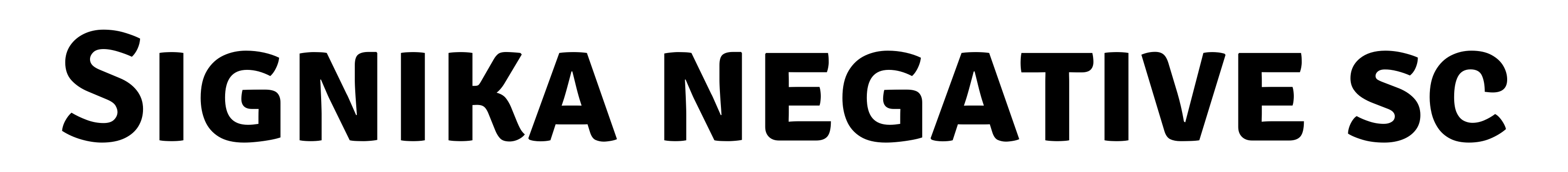 Signika negative sc