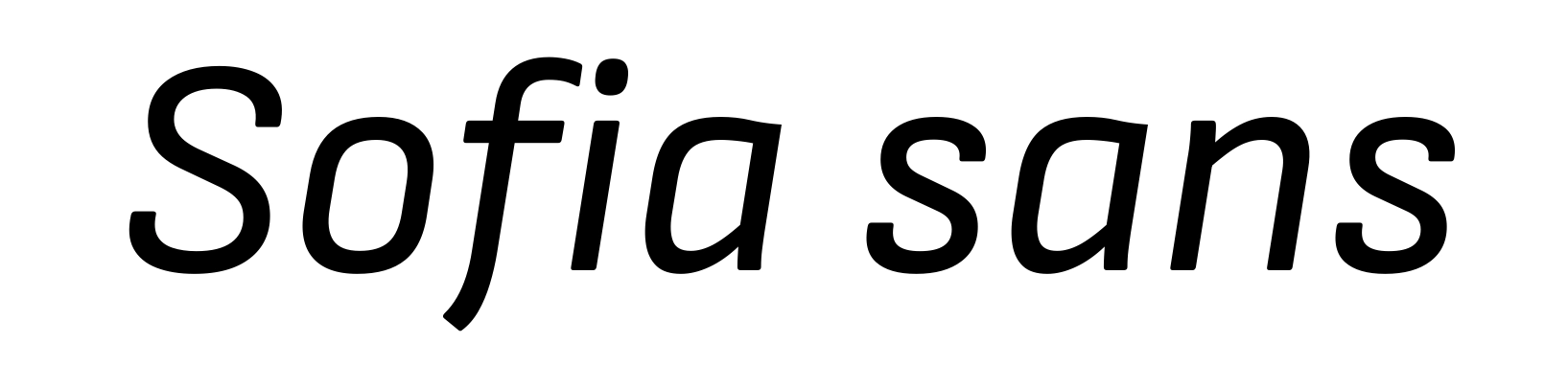 Sofia sans
