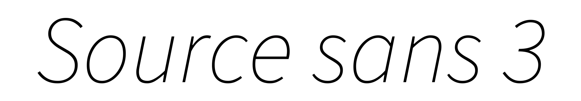 Source sans 3