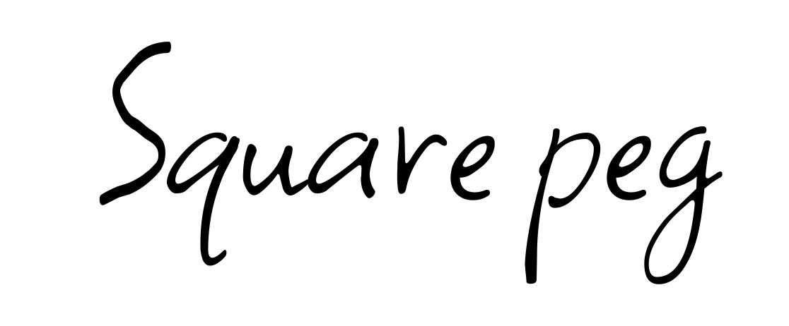 Square peg