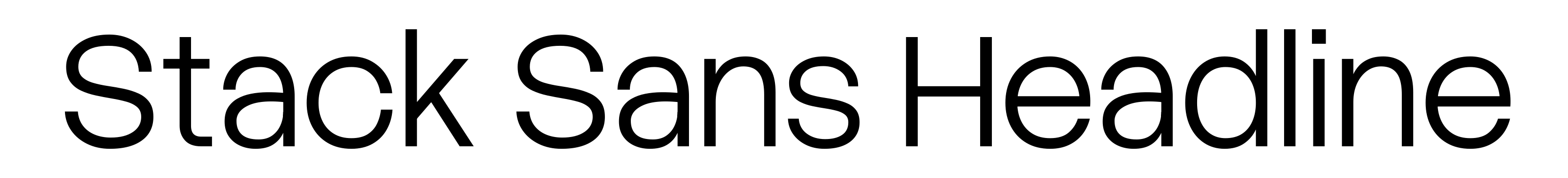 Stack Sans Headline