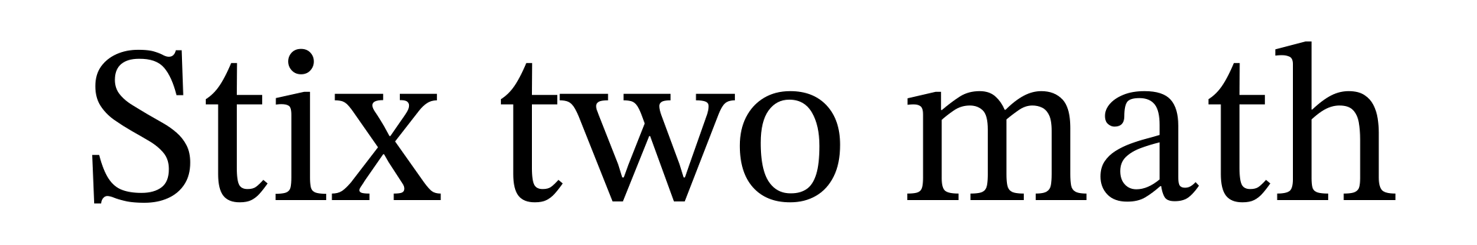 Stix two math