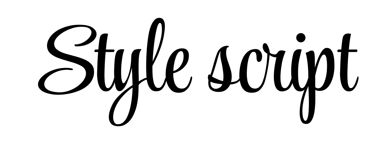 Style script