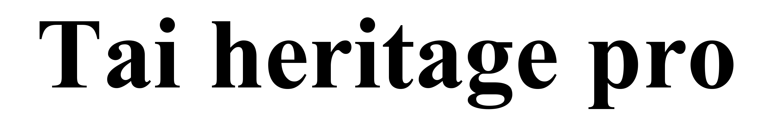 Tai heritage pro