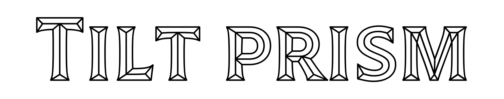 Tilt prism
