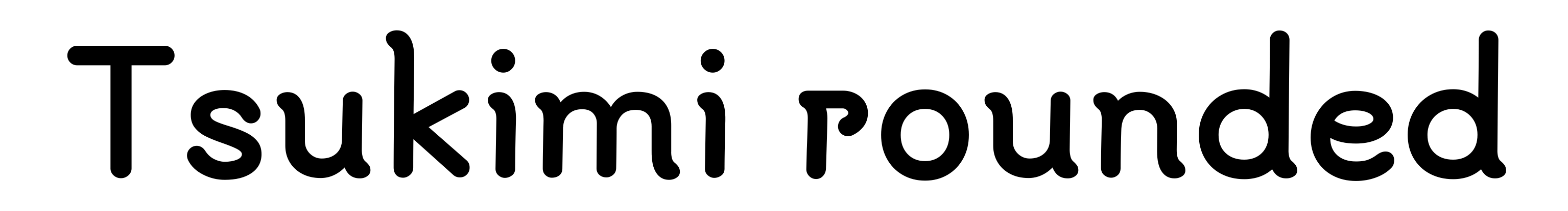 Tsukimi rounded