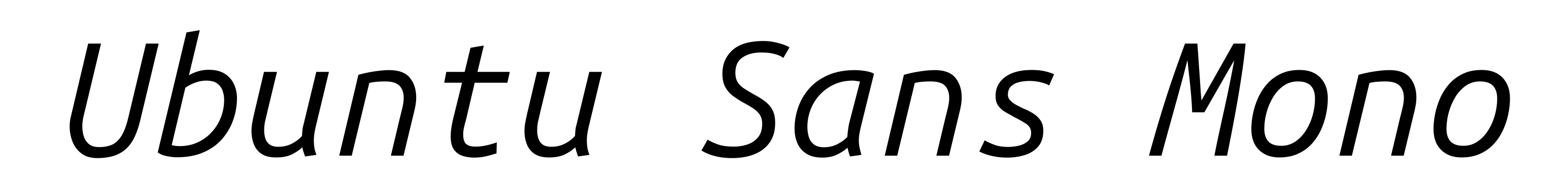 Ubuntu Sans Mono