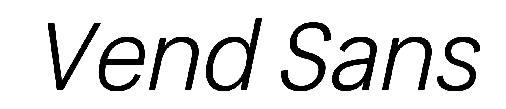Vend Sans