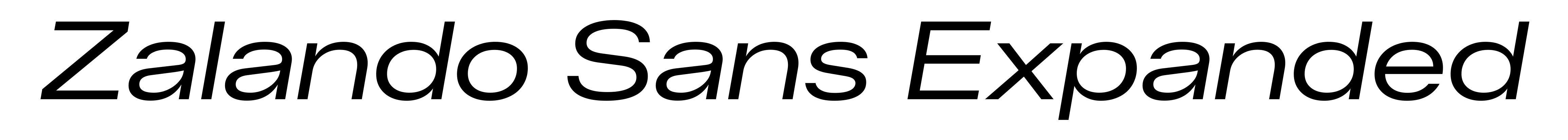 Zalando Sans Expanded
